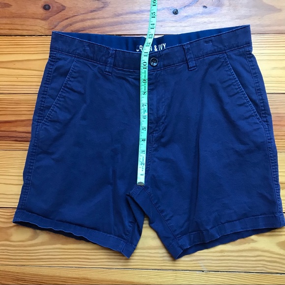 Crown & Ivy Navy Motion Flex Shorts, EUC, 34 - Picture 10 of 10